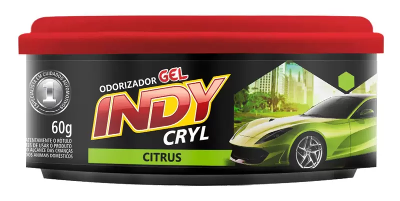 ODORIZADOR GEL INDY CITRUS 60 G