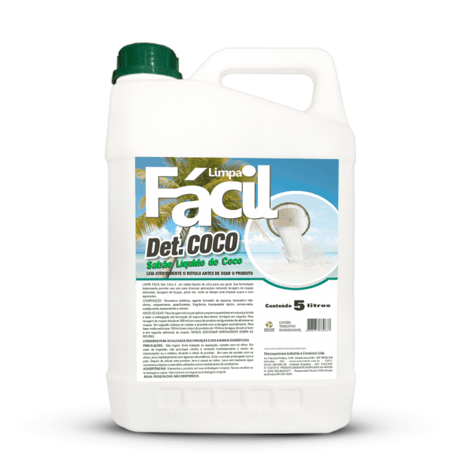 LIMPA FACIL DETERGENTE COCO