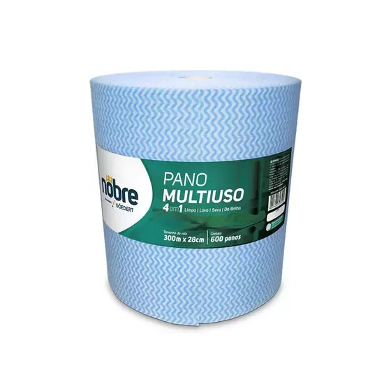 PANO MULTIUSO AZUL 28 CM X 40 CM (600 PANOS) NOBRE